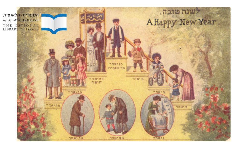 Carte de Chana Tova, New York 1910 par La Bibliothèque Nationale d’Israël